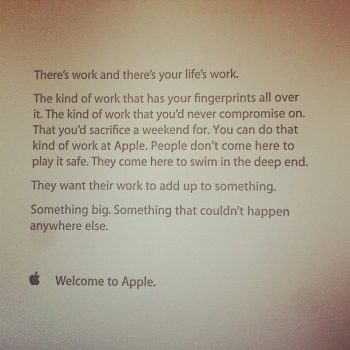 Apple’s Hiring Letter