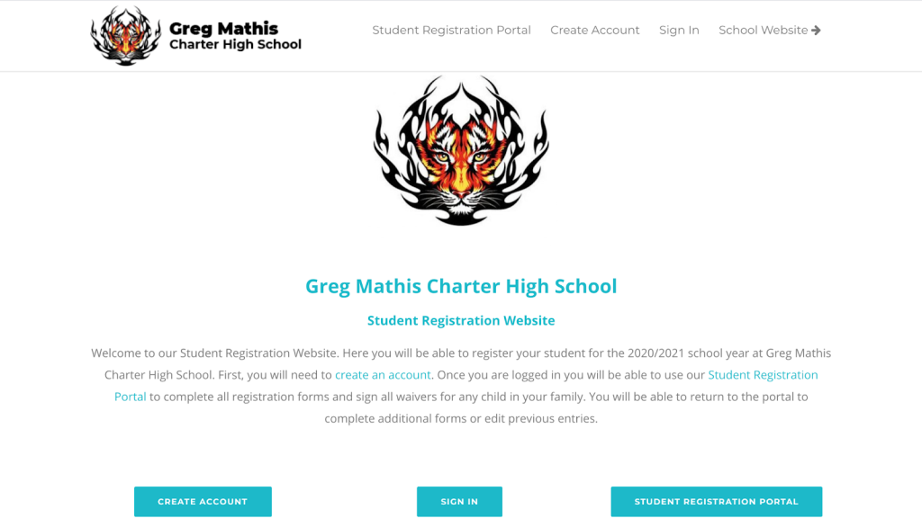 Greg Mathis Charter High School: Creating a Custom Portal