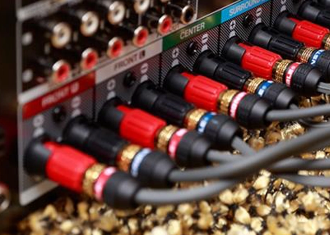 AV Wire Mounting and Connection