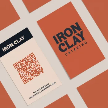 Iron Clay Catering Branding & Website Design