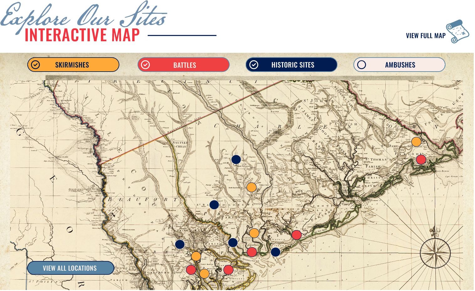 SC Revolution Interactive Map